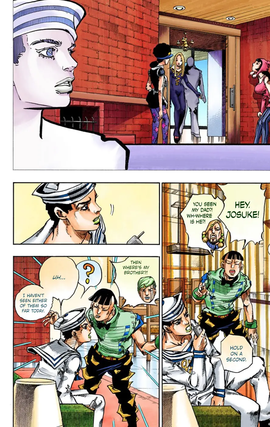 JoJo's Bizarre Adventure, Part 8: JoJolion Colored Manga β Chapter 47 β Page 14