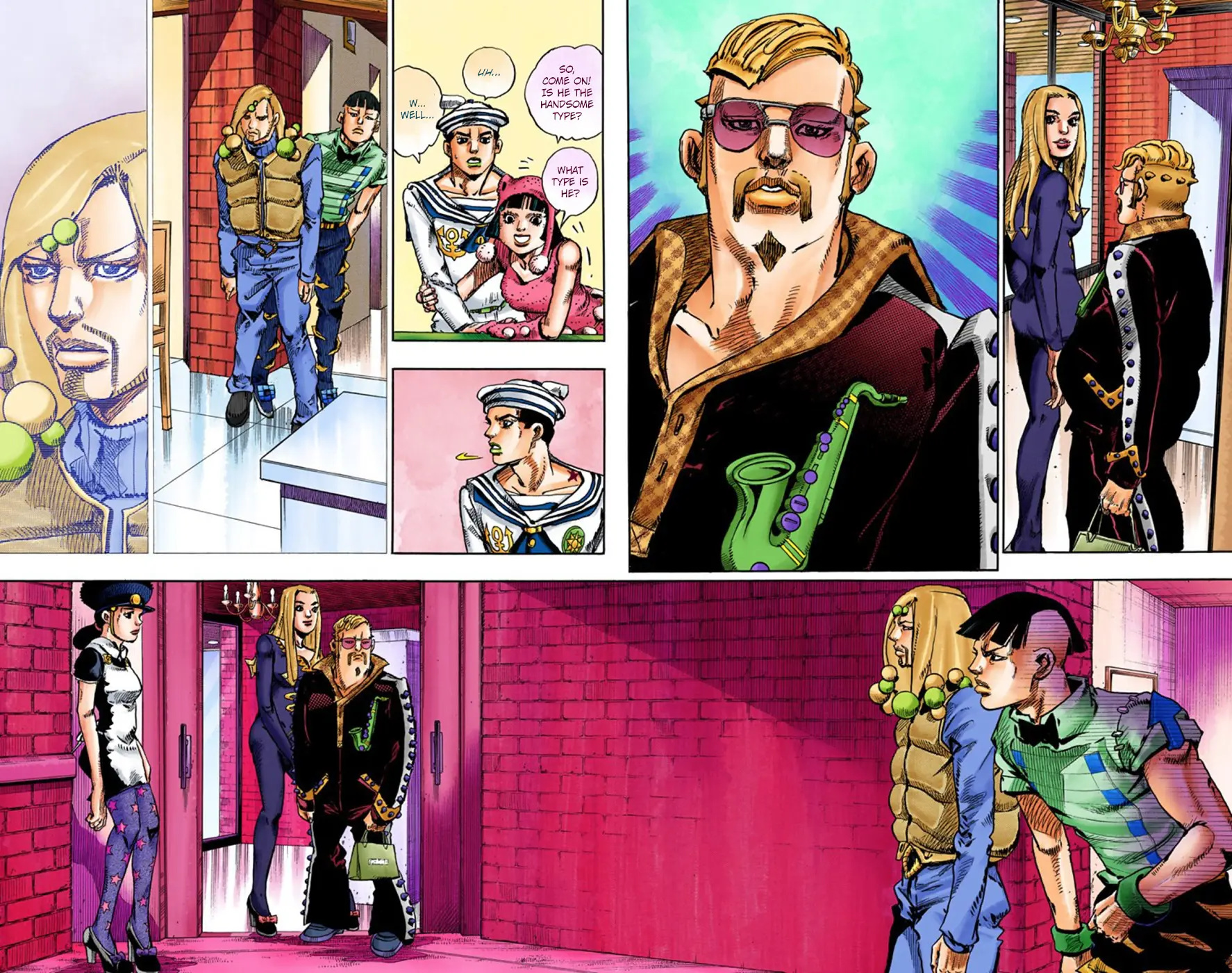 JoJo's Bizarre Adventure, Part 8: JoJolion Colored Manga β Chapter 47 β Page 16