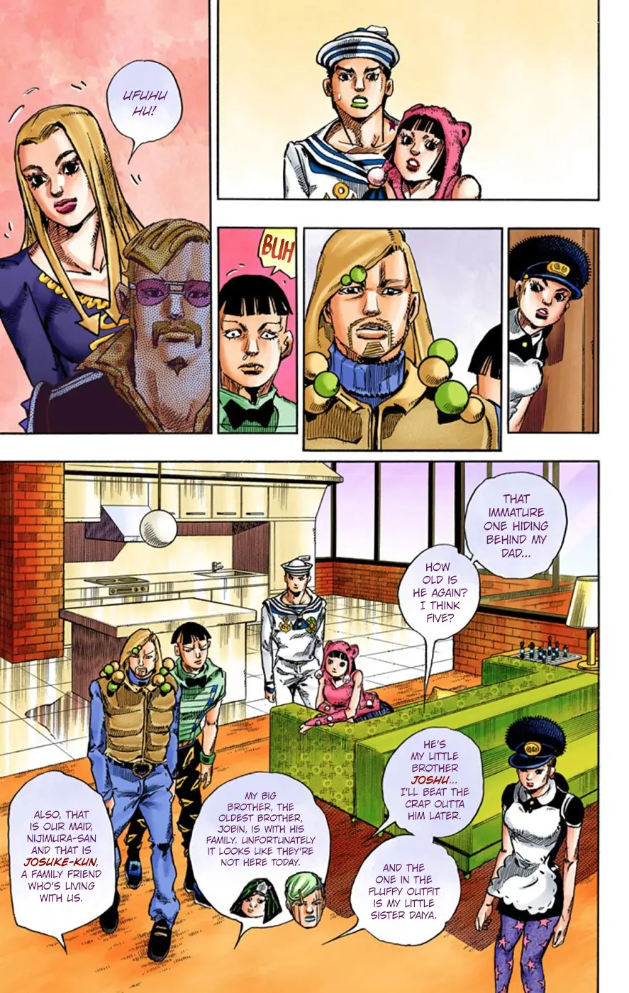 JoJo's Bizarre Adventure, Part 8: JoJolion Colored Manga β Chapter 47 β Page 20