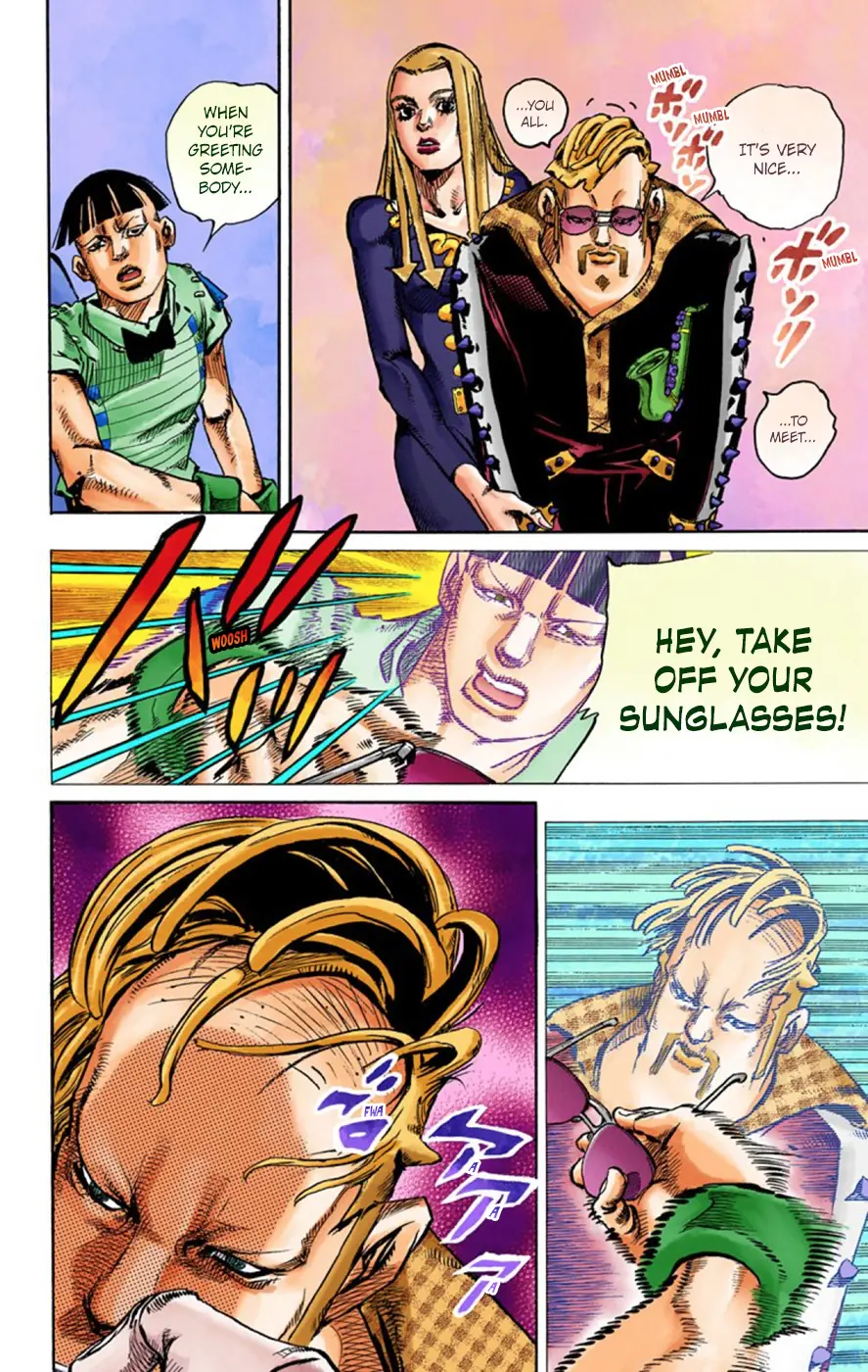 JoJo's Bizarre Adventure, Part 8: JoJolion Colored Manga β Chapter 47 β Page 21