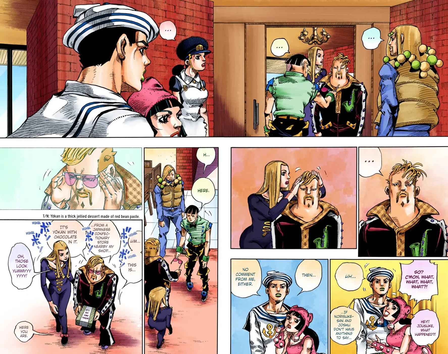 JoJo's Bizarre Adventure, Part 8: JoJolion Colored Manga β Chapter 47 β Page 23