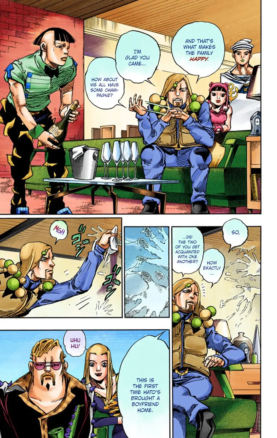 JoJo's Bizarre Adventure, Part 8: JoJolion Colored Manga β Chapter 48 β Page 4