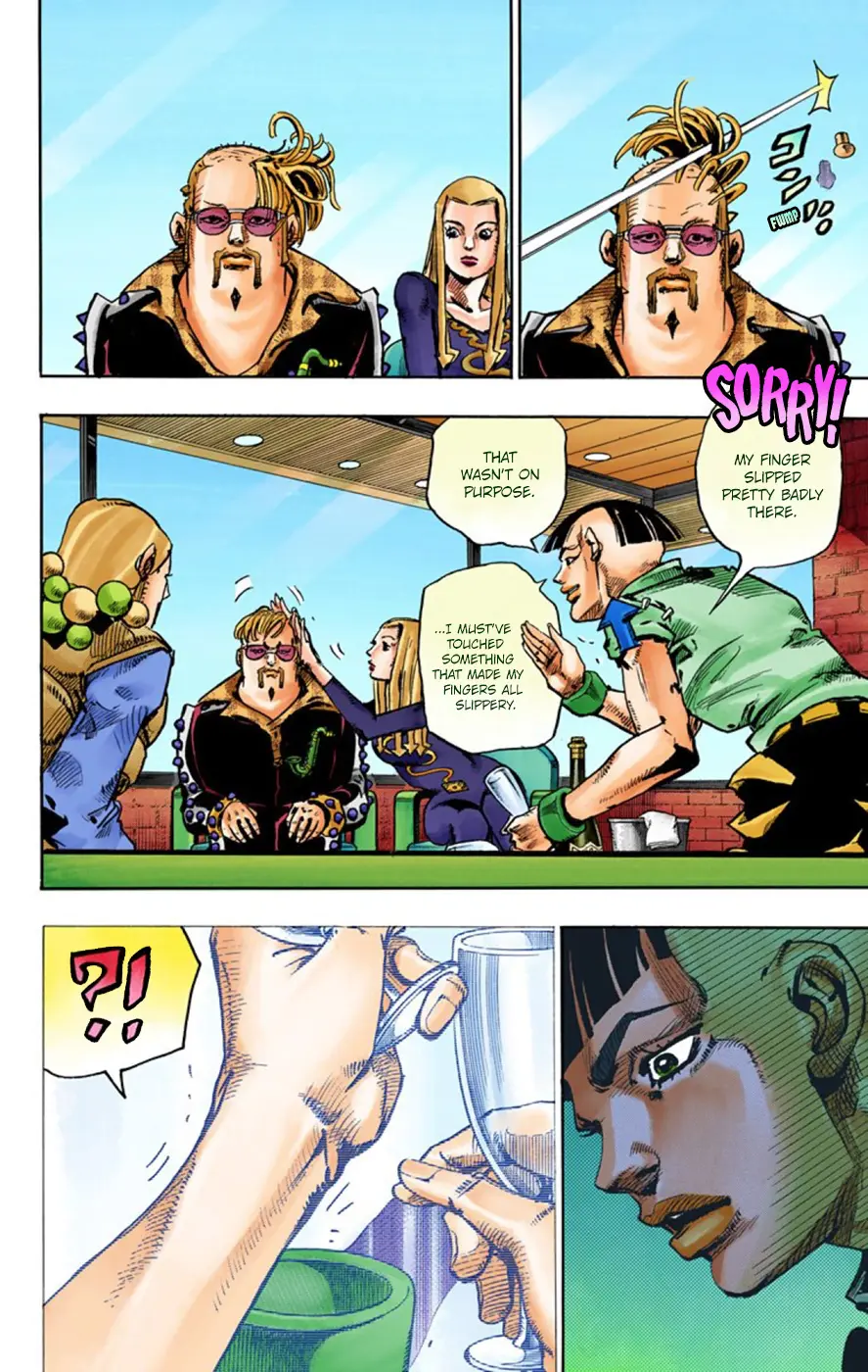 JoJo's Bizarre Adventure, Part 8: JoJolion Colored Manga β Chapter 48 β Page 7