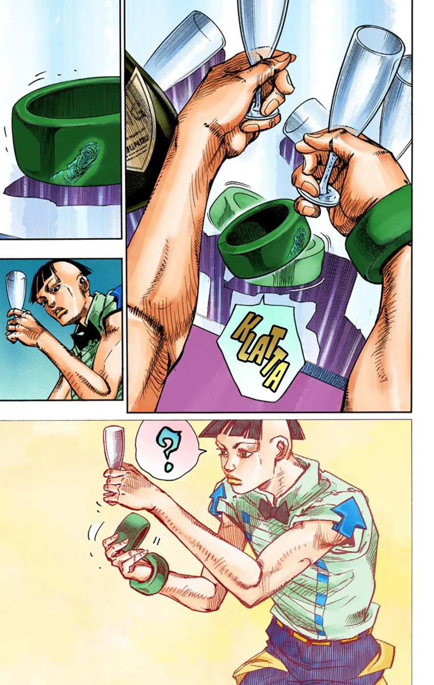 JoJo's Bizarre Adventure, Part 8: JoJolion Colored Manga β Chapter 48 β Page 8