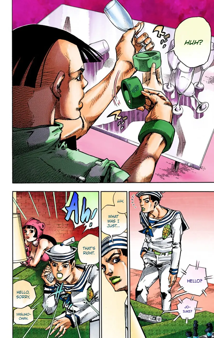 JoJo's Bizarre Adventure, Part 8: JoJolion Colored Manga β Chapter 48 β Page 9