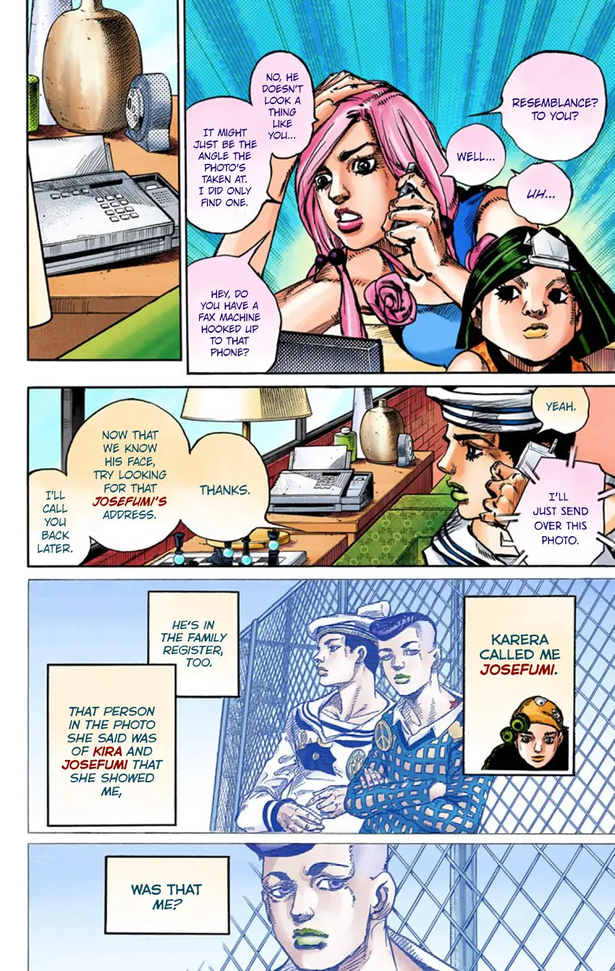JoJo's Bizarre Adventure, Part 8: JoJolion Colored Manga β Chapter 48 β Page 11