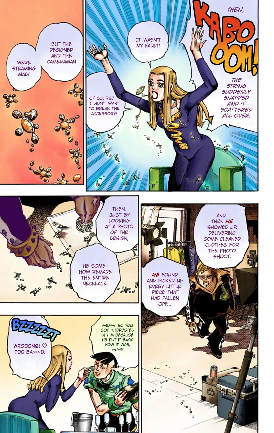 JoJo's Bizarre Adventure, Part 8: JoJolion Colored Manga β Chapter 48 β Page 14