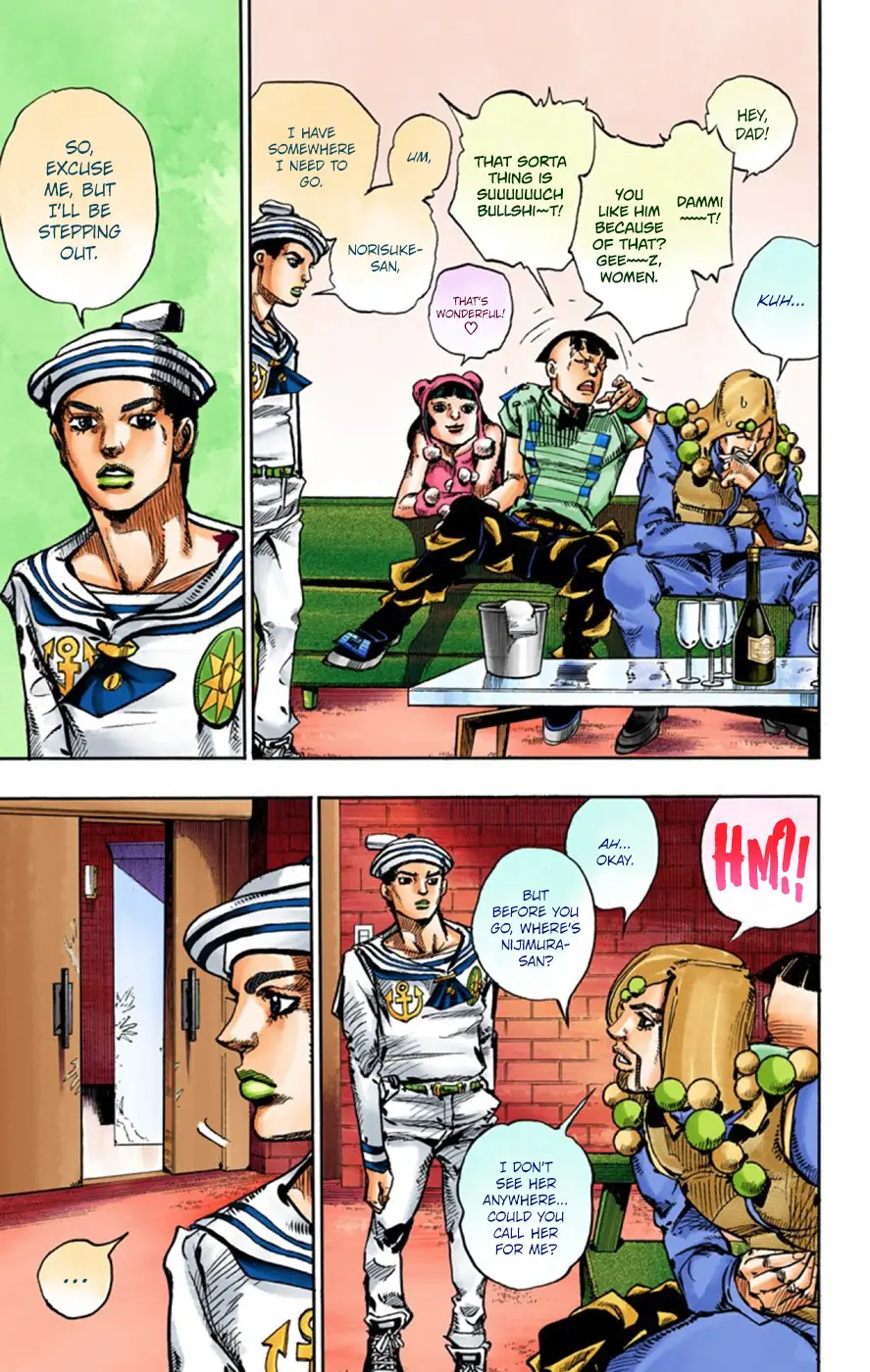 JoJo's Bizarre Adventure, Part 8: JoJolion Colored Manga β Chapter 48 β Page 16