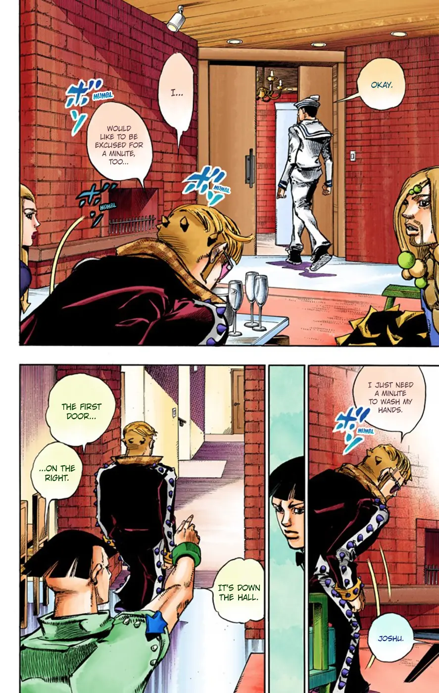 JoJo's Bizarre Adventure, Part 8: JoJolion Colored Manga β Chapter 48 β Page 17