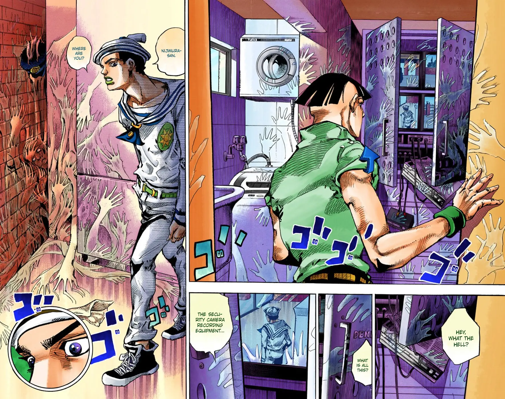 JoJo's Bizarre Adventure, Part 8: JoJolion Colored Manga β Chapter 48 β Page 22