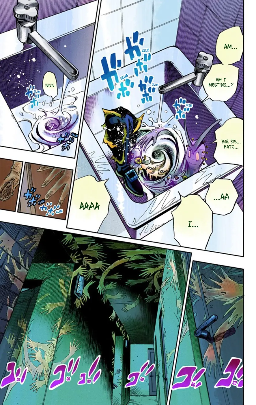 JoJo's Bizarre Adventure, Part 8: JoJolion Colored Manga β Chapter 48 β Page 33