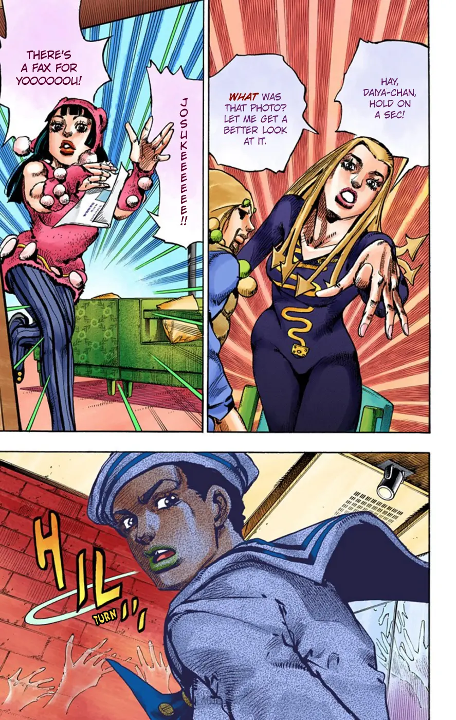 JoJo's Bizarre Adventure, Part 8: JoJolion Colored Manga β Chapter 48 β Page 36