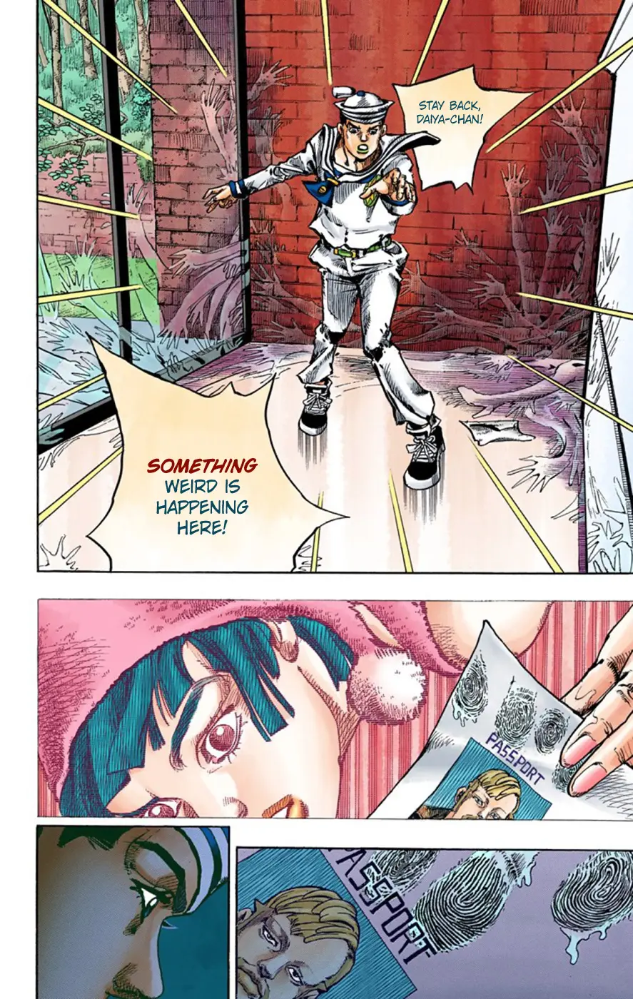 JoJo's Bizarre Adventure, Part 8: JoJolion Colored Manga β Chapter 48 β Page 37