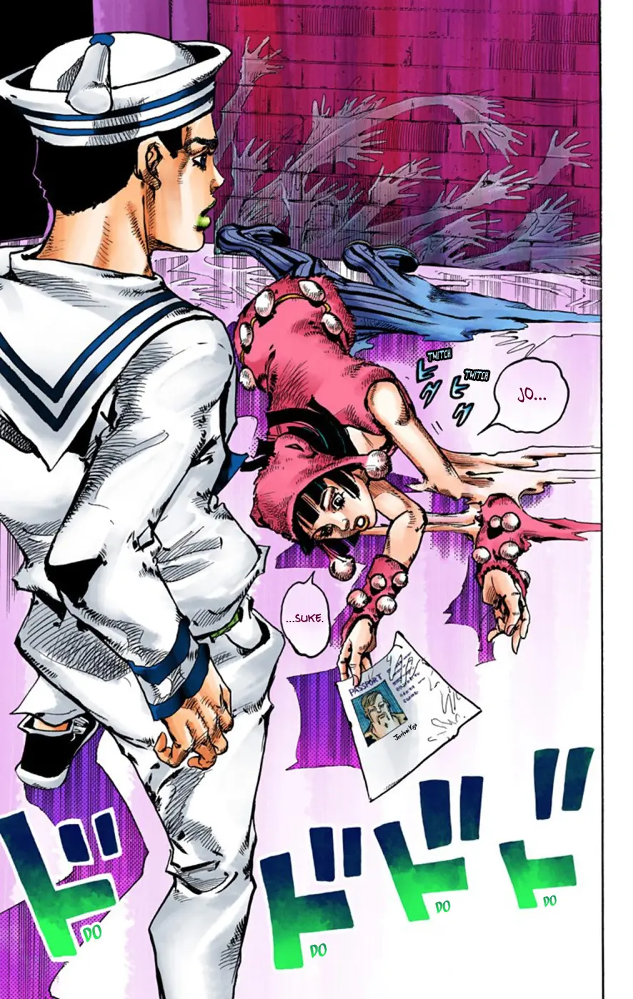 JoJo's Bizarre Adventure, Part 8: JoJolion Colored Manga β Chapter 48 β Page 38