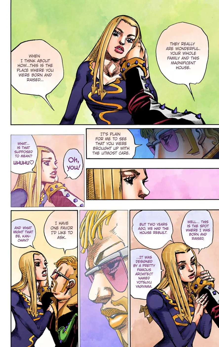 JoJo's Bizarre Adventure, Part 8: JoJolion Colored Manga β Chapter 49 β Page 7