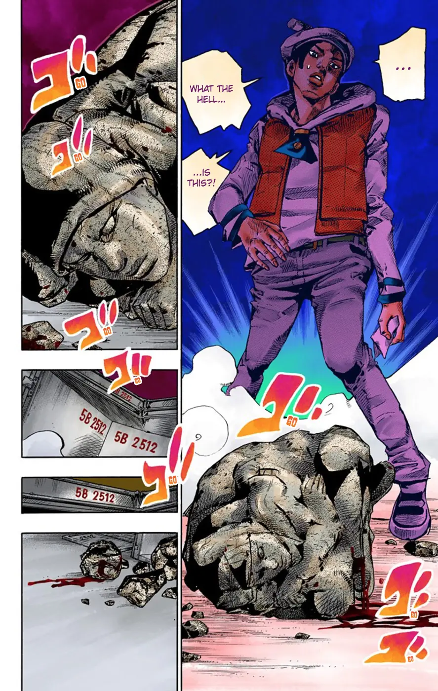 JoJo's Bizarre Adventure, Part 8: JoJolion Colored Manga β Chapter 49 β Page 25