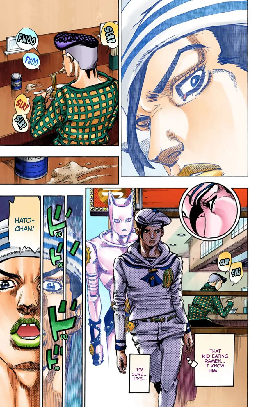 JoJo's Bizarre Adventure, Part 8: JoJolion Colored Manga β Chapter 49 β Page 37