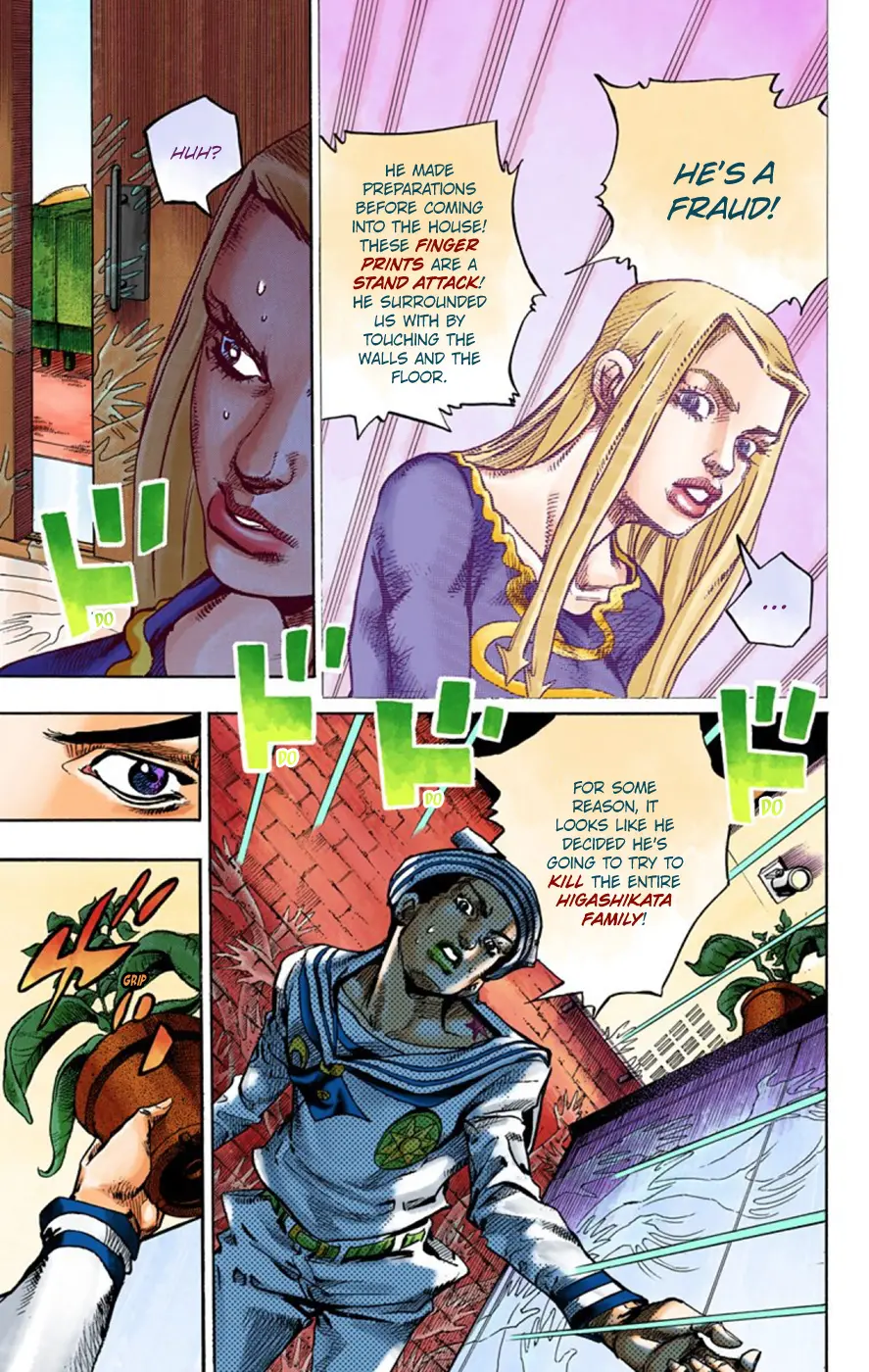 JoJo's Bizarre Adventure, Part 8: JoJolion Colored Manga β Chapter 49 β Page 40