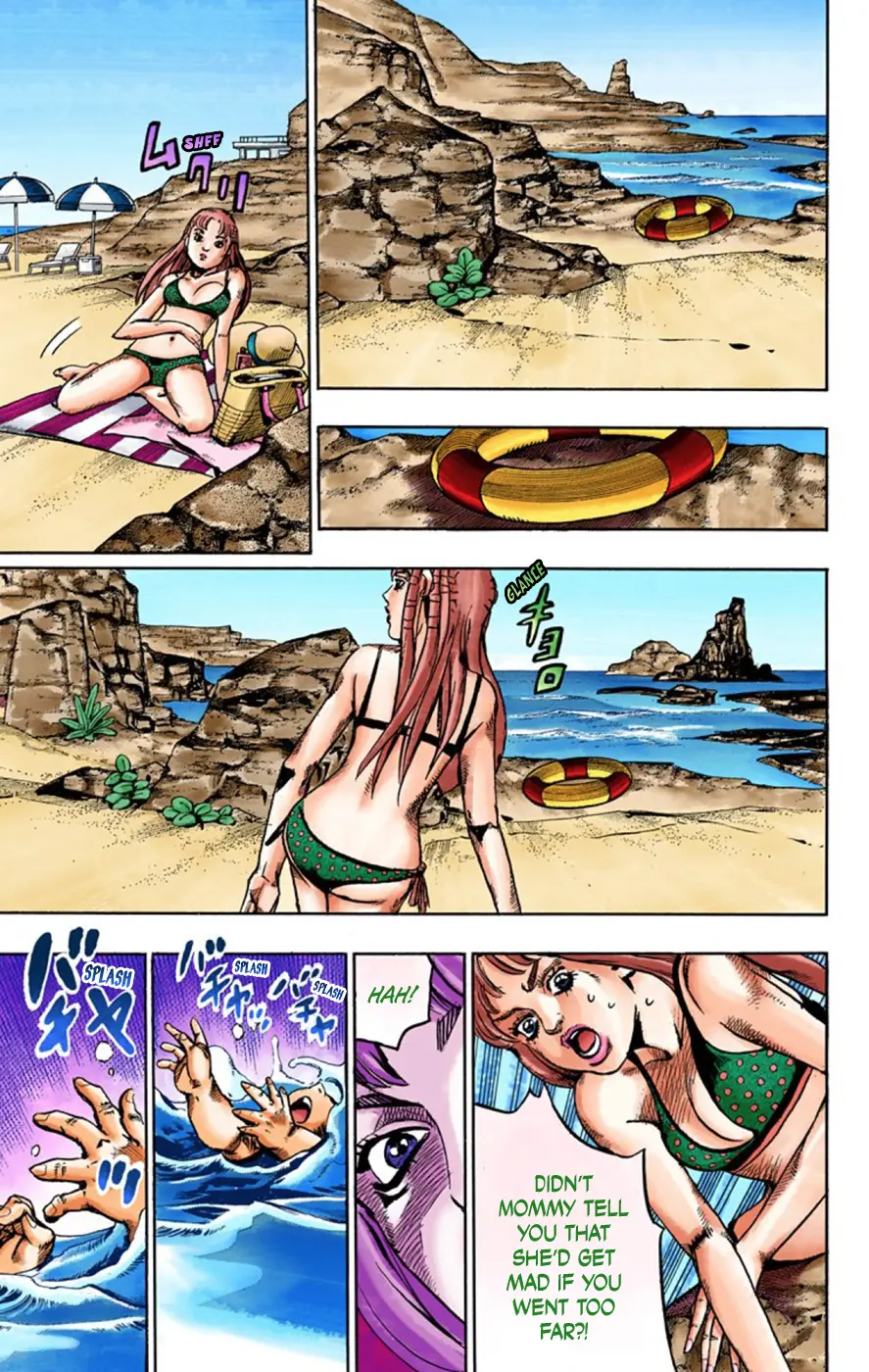 JoJo's Bizarre Adventure, Part 8: JoJolion Colored Manga β Chapter 50 β Page 5