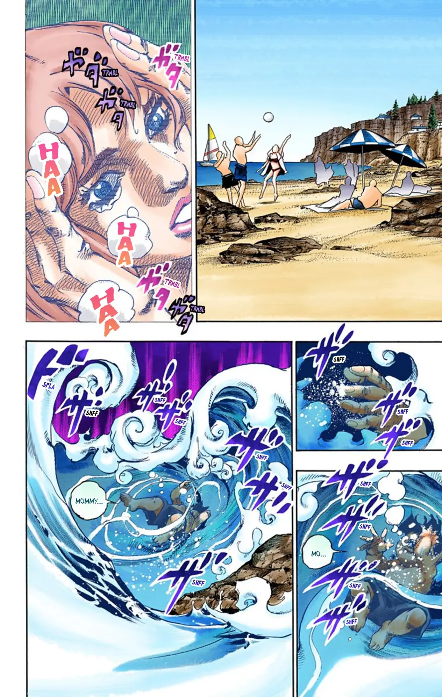 JoJo's Bizarre Adventure, Part 8: JoJolion Colored Manga β Chapter 50 β Page 8