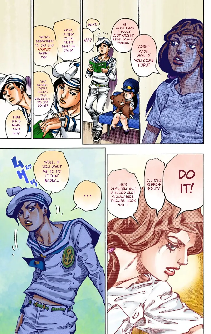 JoJo's Bizarre Adventure, Part 8: JoJolion Colored Manga β Chapter 50 β Page 11