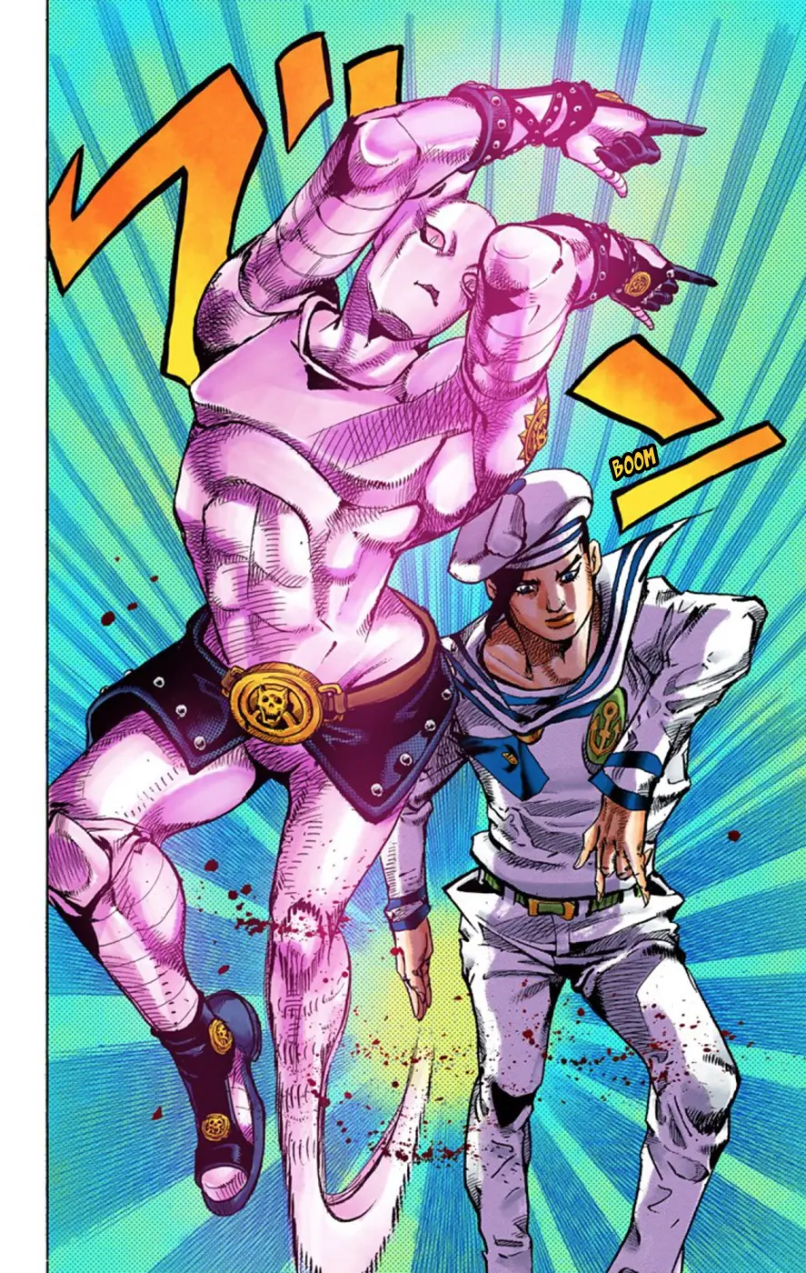 JoJo's Bizarre Adventure, Part 8: JoJolion Colored Manga β Chapter 50 β Page 12