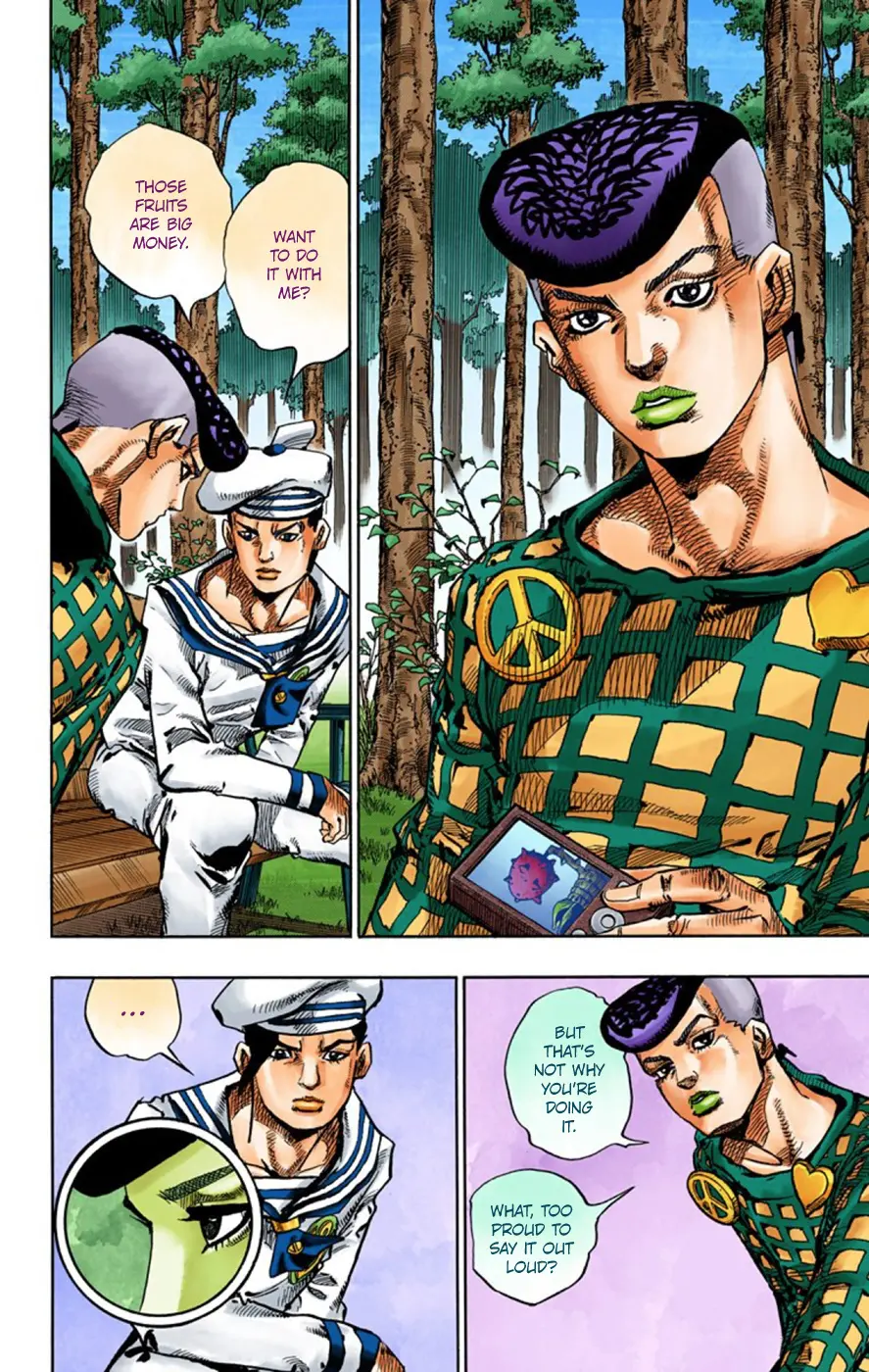 JoJo's Bizarre Adventure, Part 8: JoJolion Colored Manga β Chapter 50 β Page 23