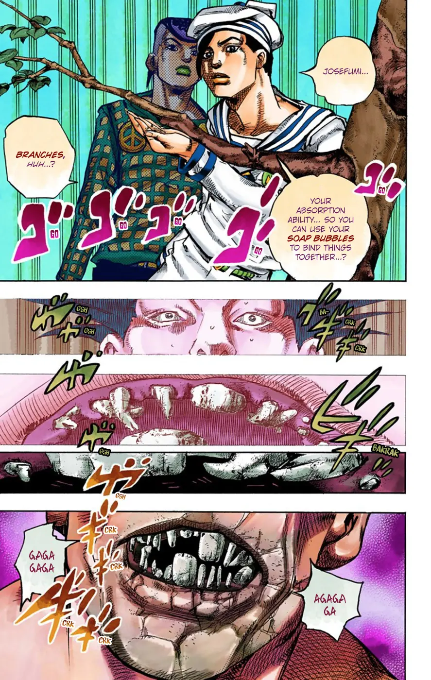 JoJo's Bizarre Adventure, Part 8: JoJolion Colored Manga β Chapter 50 β Page 30