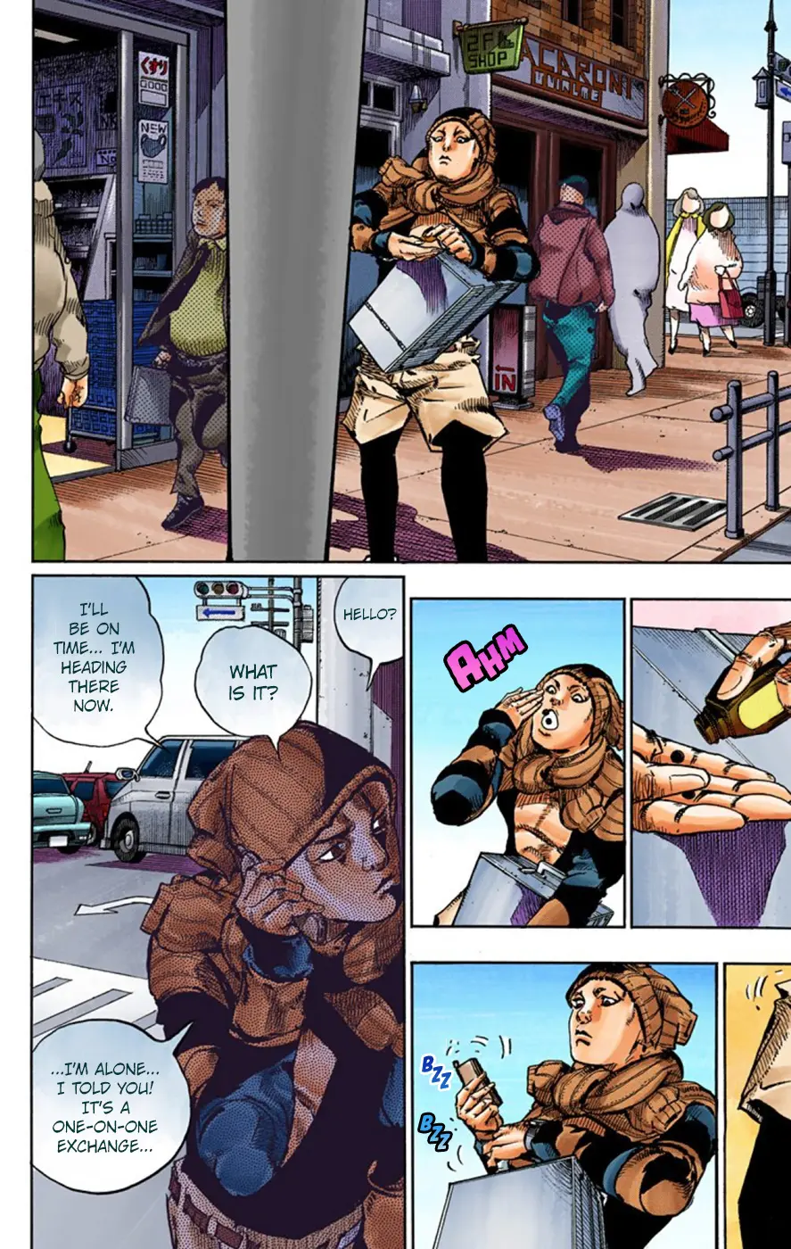 JoJo's Bizarre Adventure, Part 8: JoJolion Colored Manga β Chapter 51 β Page 12