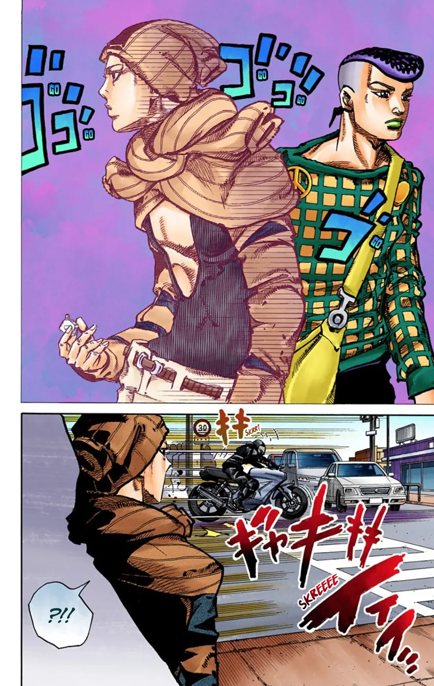 JoJo's Bizarre Adventure, Part 8: JoJolion Colored Manga β Chapter 51 β Page 14