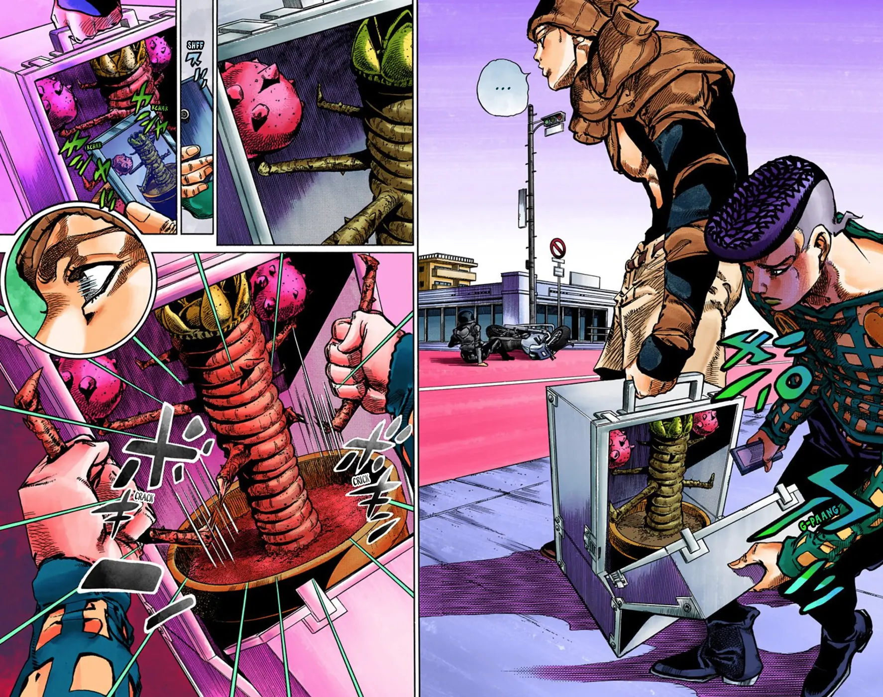 JoJo's Bizarre Adventure, Part 8: JoJolion Colored Manga β Chapter 51 β Page 16