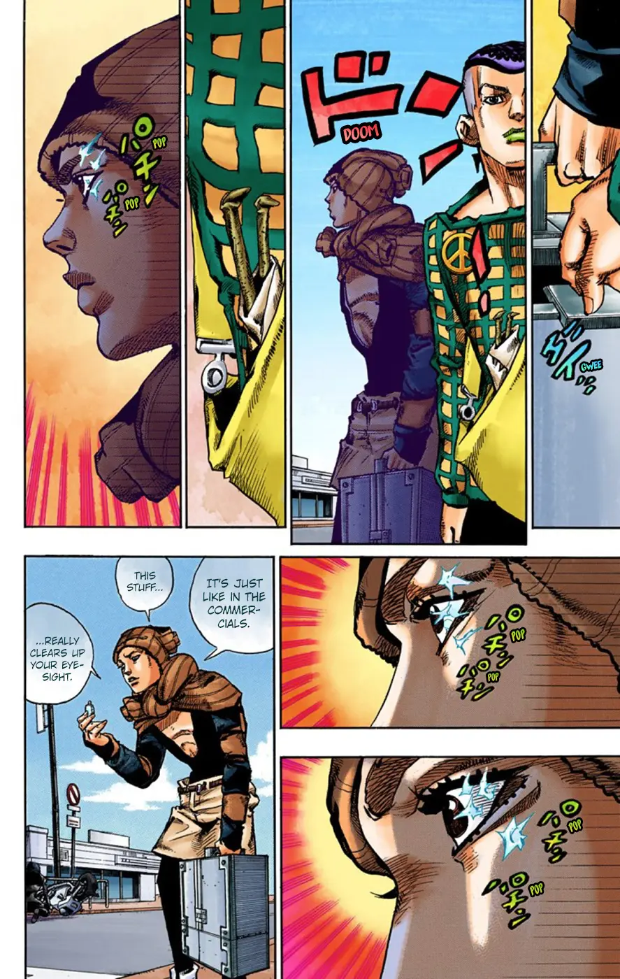 JoJo's Bizarre Adventure, Part 8: JoJolion Colored Manga β Chapter 51 β Page 21