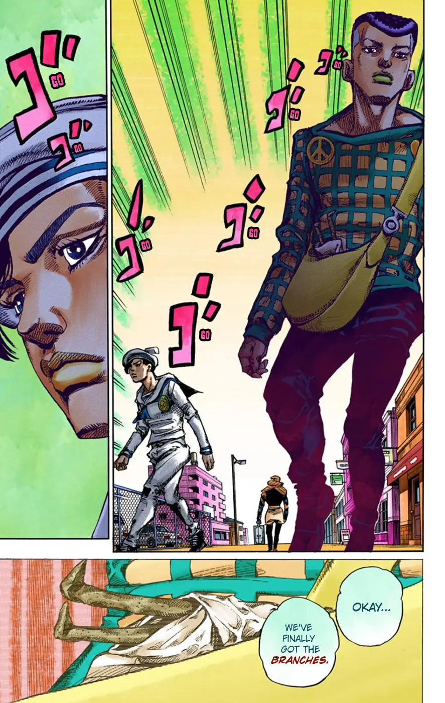 JoJo's Bizarre Adventure, Part 8: JoJolion Colored Manga β Chapter 51 β Page 22