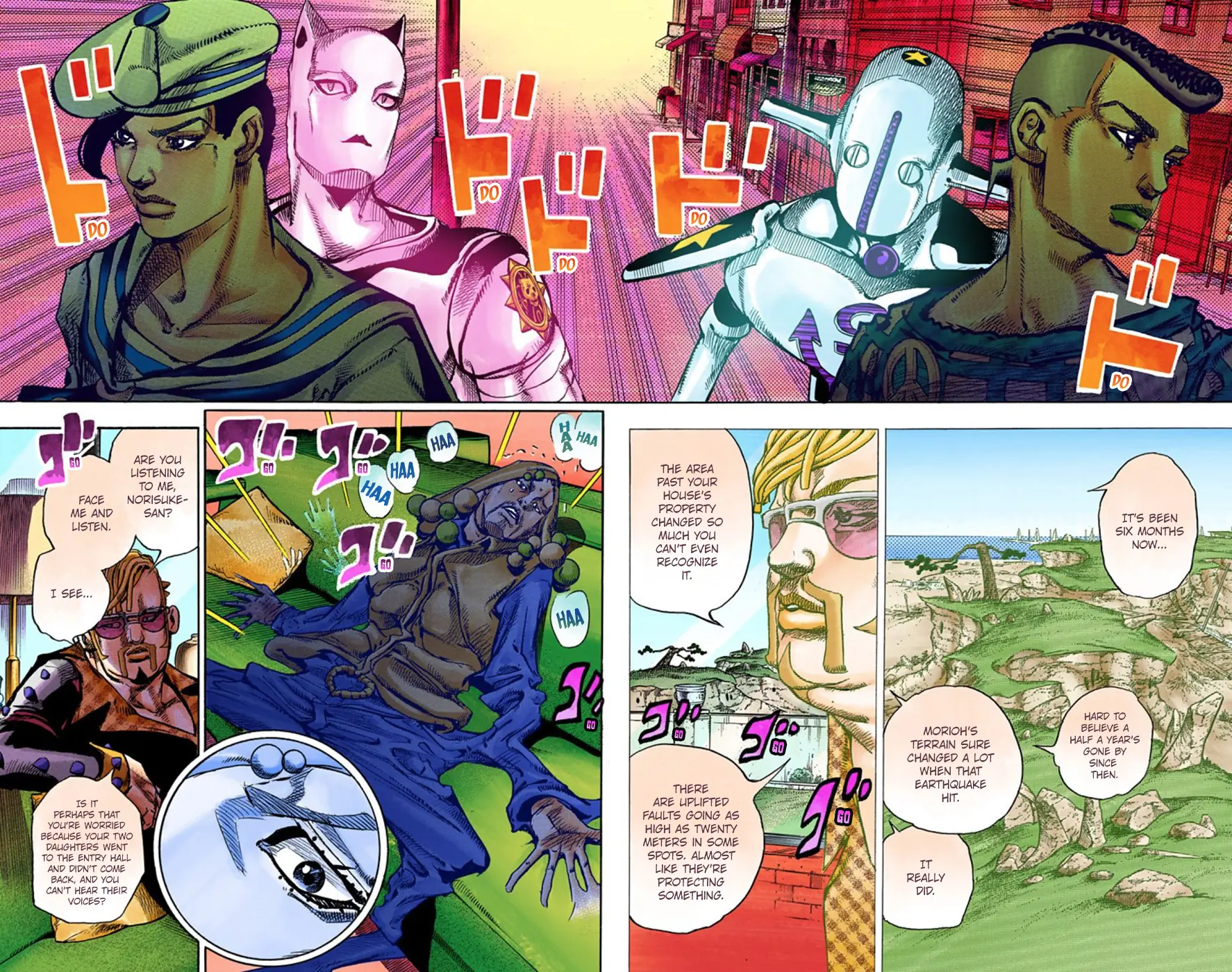 JoJo's Bizarre Adventure, Part 8: JoJolion Colored Manga β Chapter 51 β Page 23
