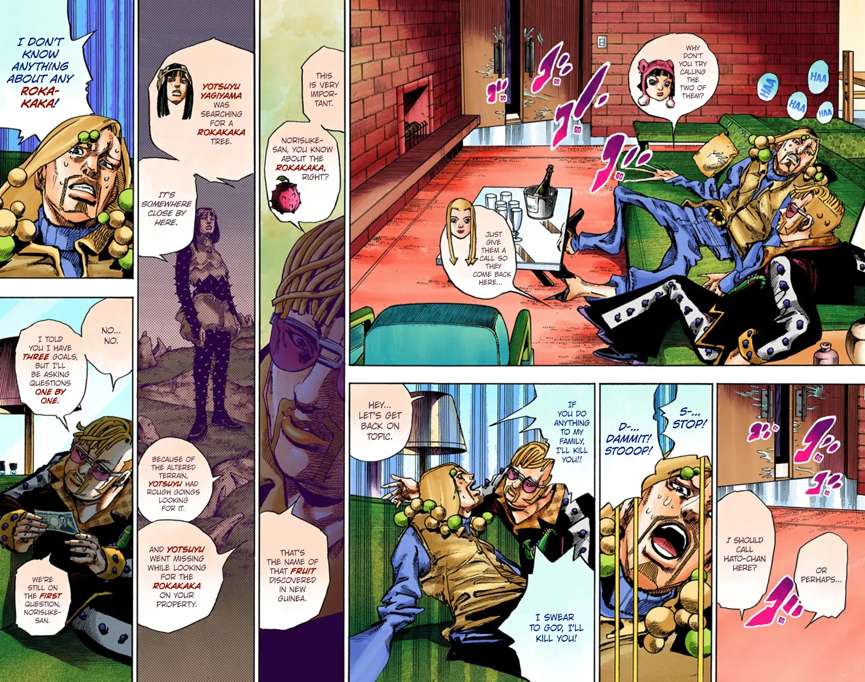 JoJo's Bizarre Adventure, Part 8: JoJolion Colored Manga β Chapter 51 β Page 24