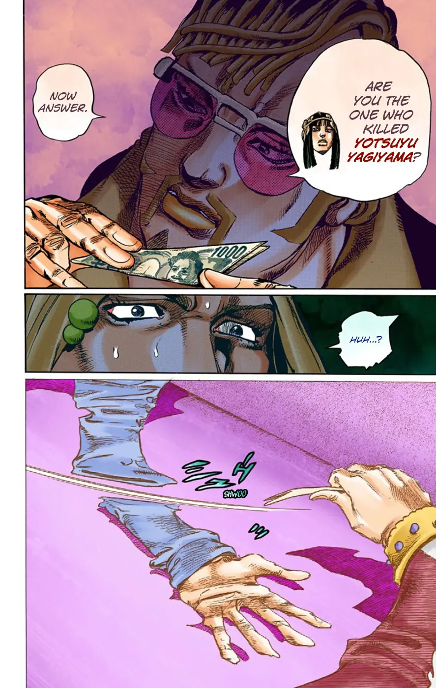 JoJo's Bizarre Adventure, Part 8: JoJolion Colored Manga β Chapter 51 β Page 25