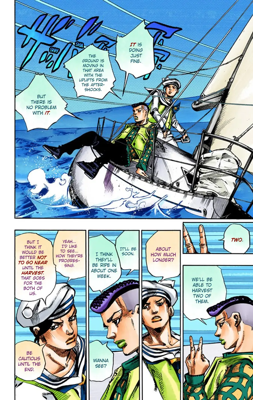 JoJo's Bizarre Adventure, Part 8: JoJolion Colored Manga β Chapter 51 β Page 33