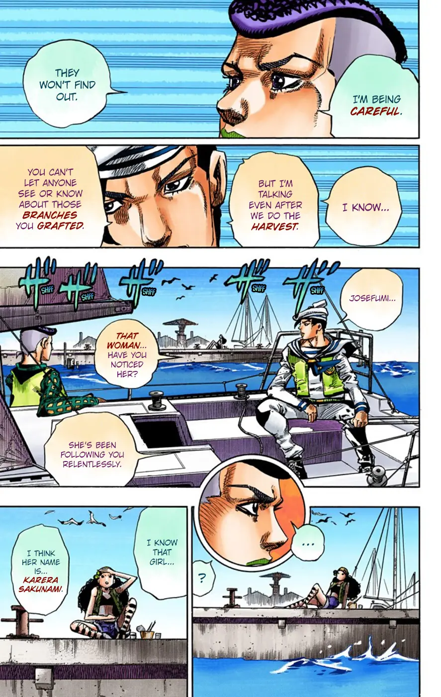 JoJo's Bizarre Adventure, Part 8: JoJolion Colored Manga β Chapter 51 β Page 34