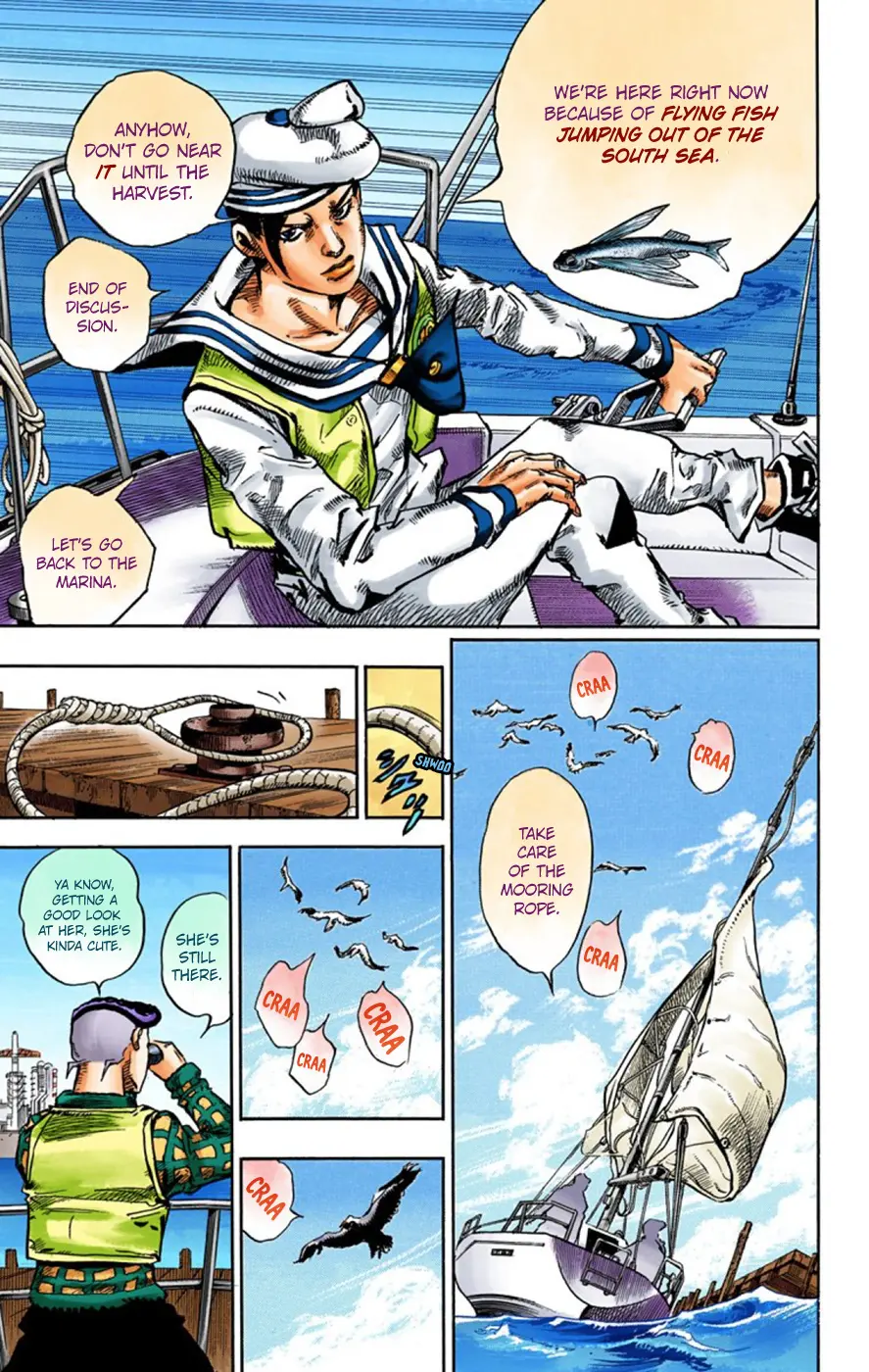 JoJo's Bizarre Adventure, Part 8: JoJolion Colored Manga β Chapter 51 β Page 36