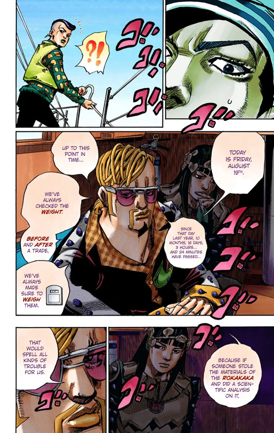 JoJo's Bizarre Adventure, Part 8: JoJolion Colored Manga β Chapter 51 β Page 40