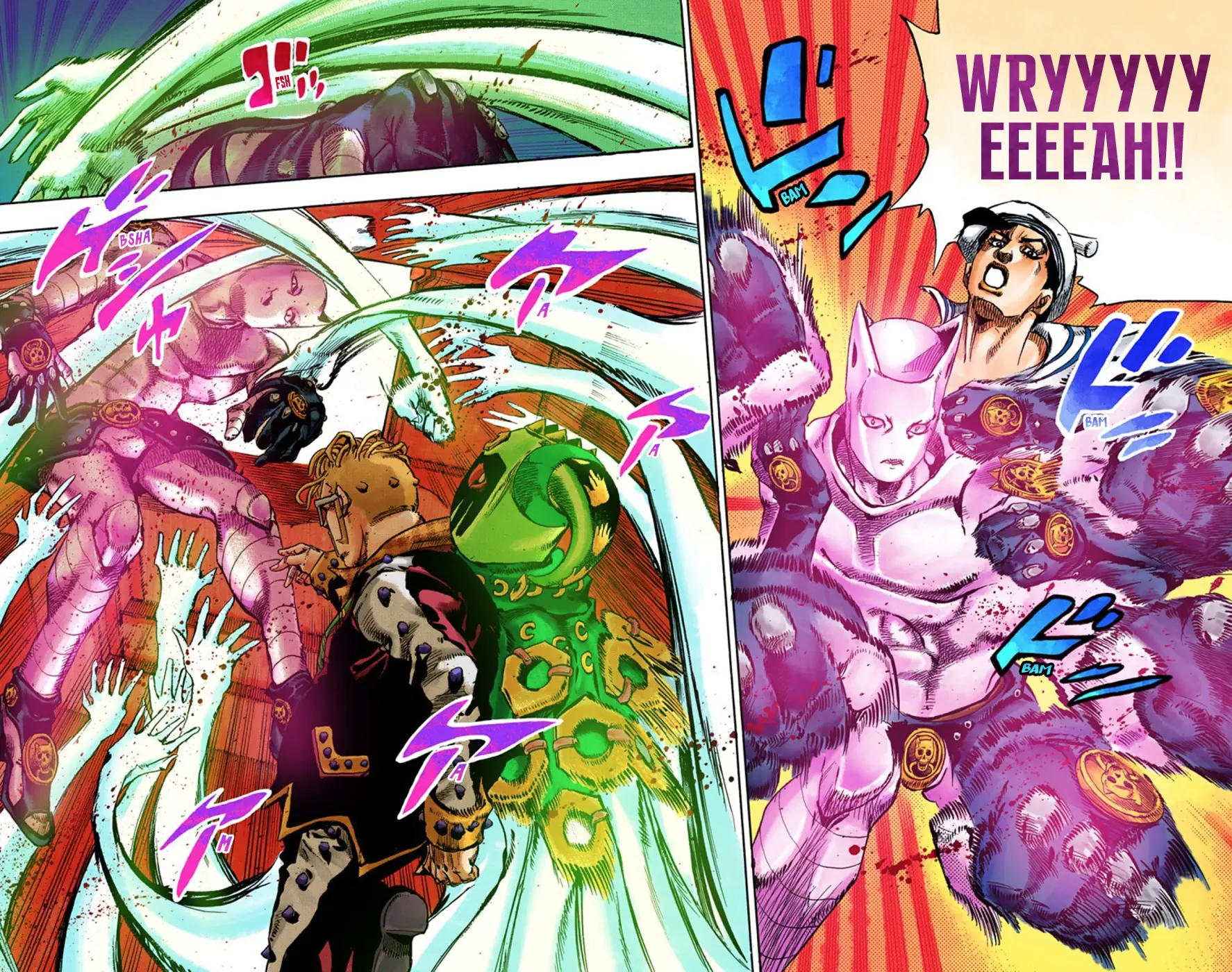 JoJo's Bizarre Adventure, Part 8: JoJolion Colored Manga β Chapter 51 β Page 43