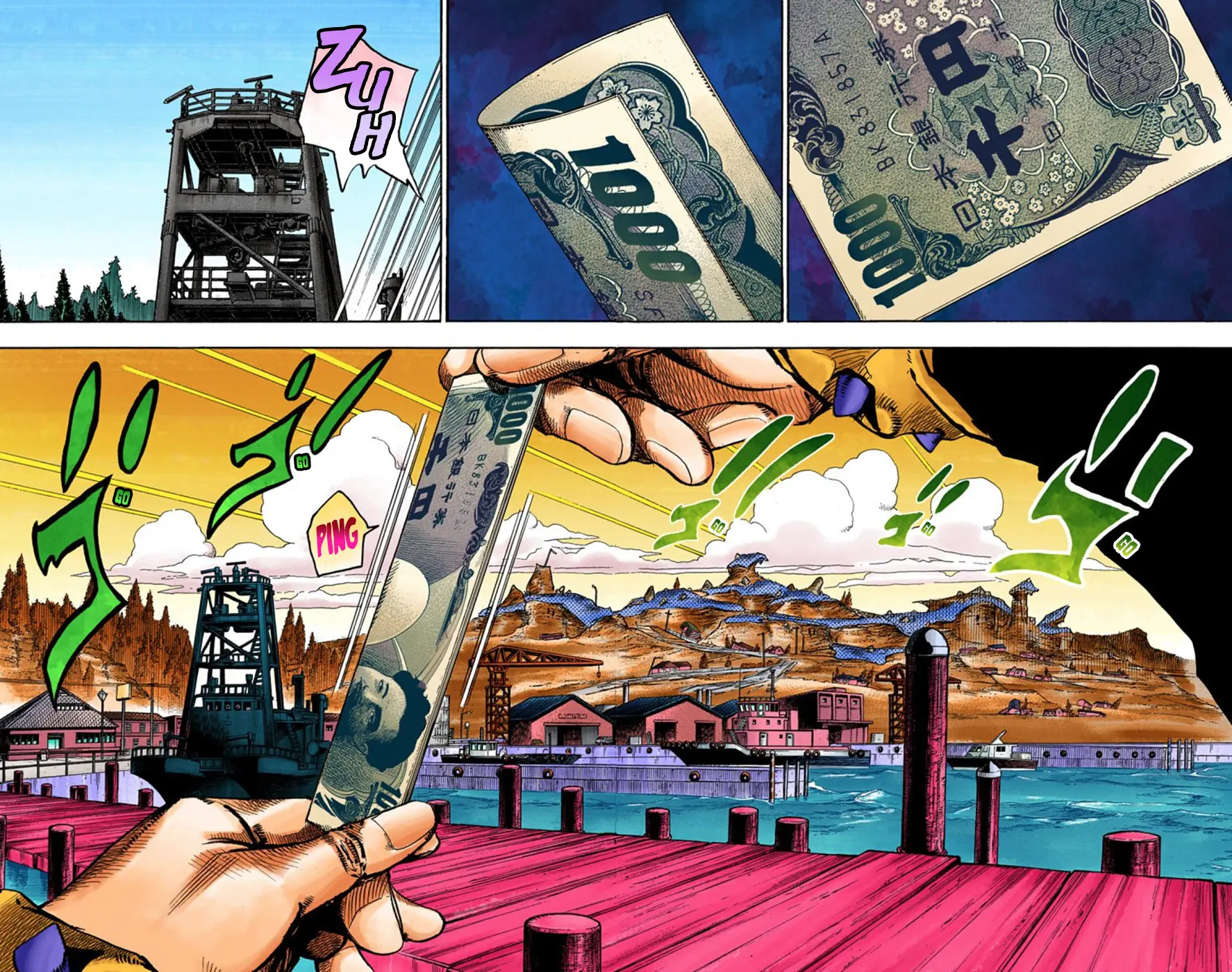 JoJo's Bizarre Adventure, Part 8: JoJolion Colored Manga β Chapter 52 β Page 2