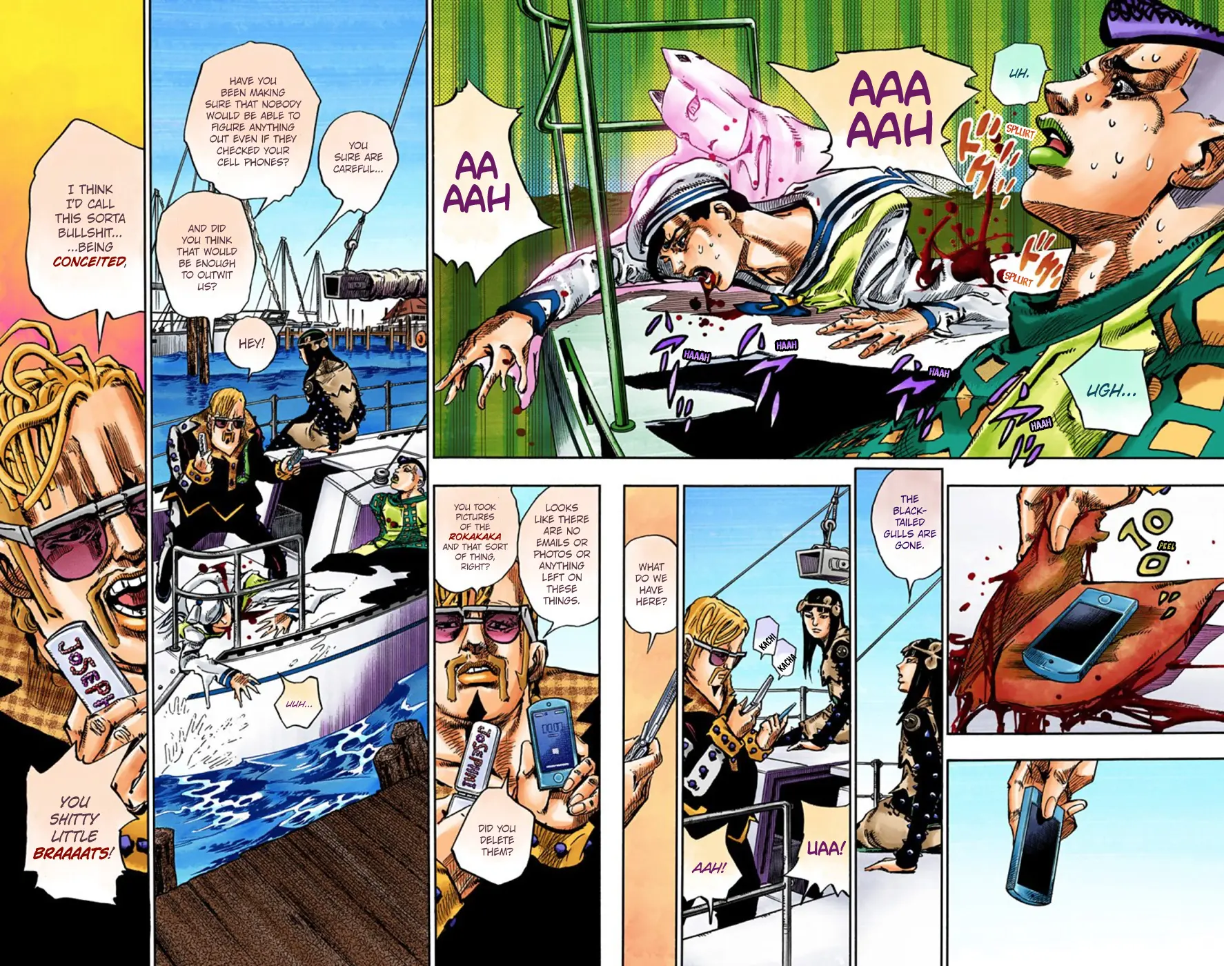 JoJo's Bizarre Adventure, Part 8: JoJolion Colored Manga β Chapter 52 β Page 4