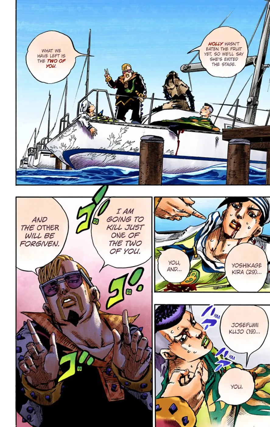 JoJo's Bizarre Adventure, Part 8: JoJolion Colored Manga β Chapter 52 β Page 7