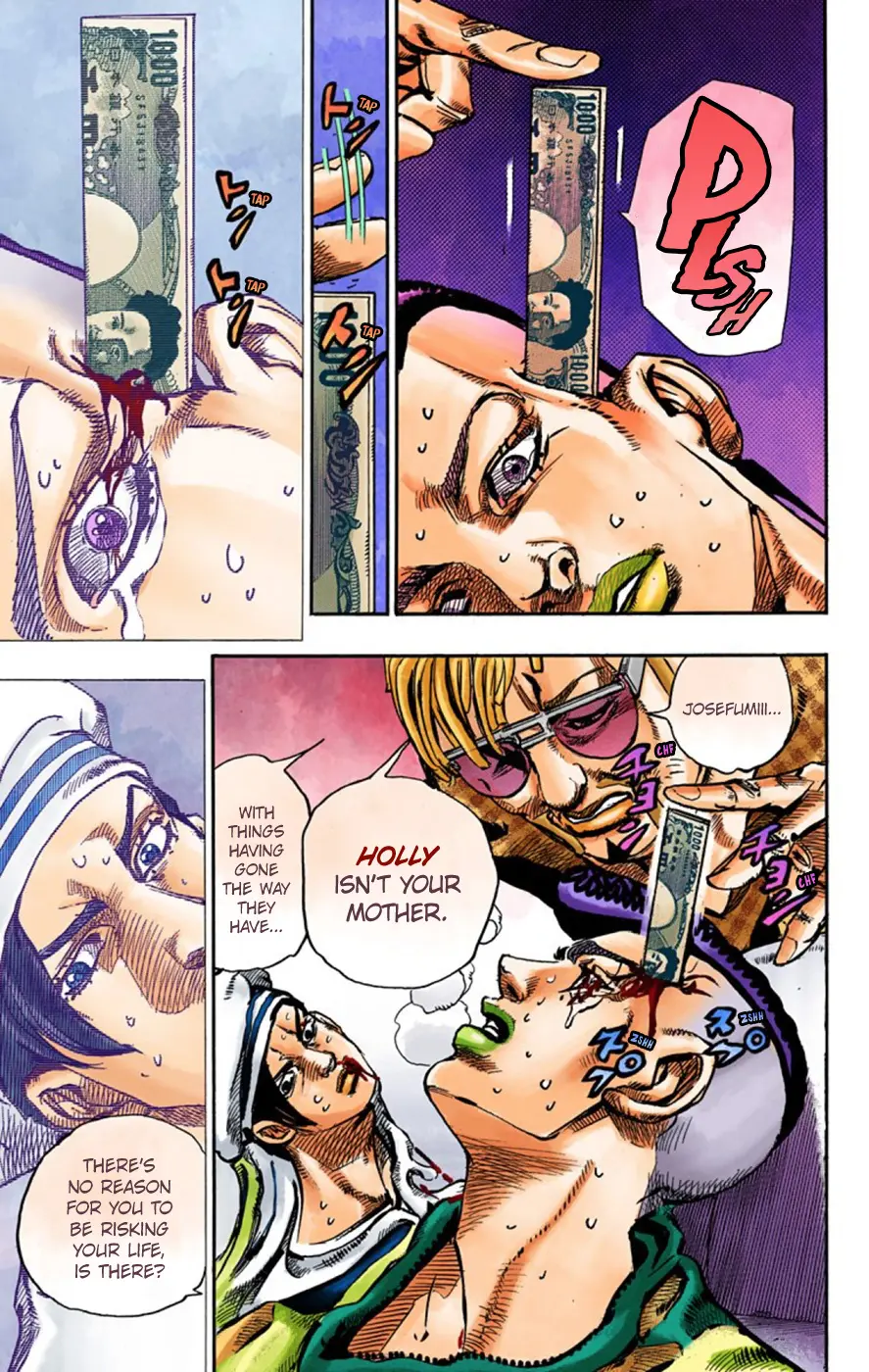 JoJo's Bizarre Adventure, Part 8: JoJolion Colored Manga β Chapter 52 β Page 10