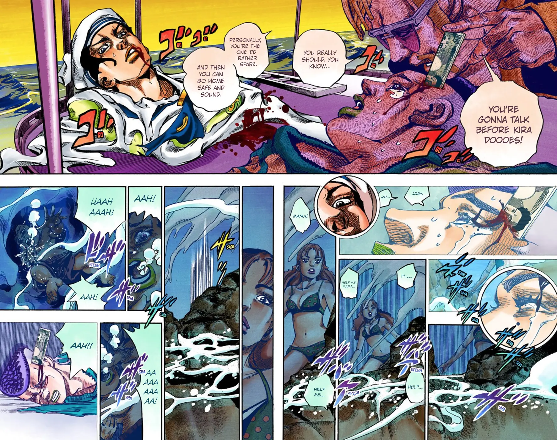JoJo's Bizarre Adventure, Part 8: JoJolion Colored Manga β Chapter 52 β Page 11