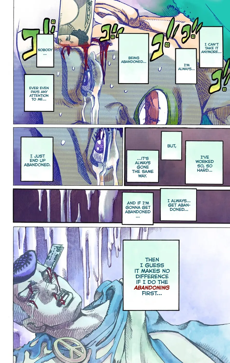 JoJo's Bizarre Adventure, Part 8: JoJolion Colored Manga β Chapter 52 β Page 12