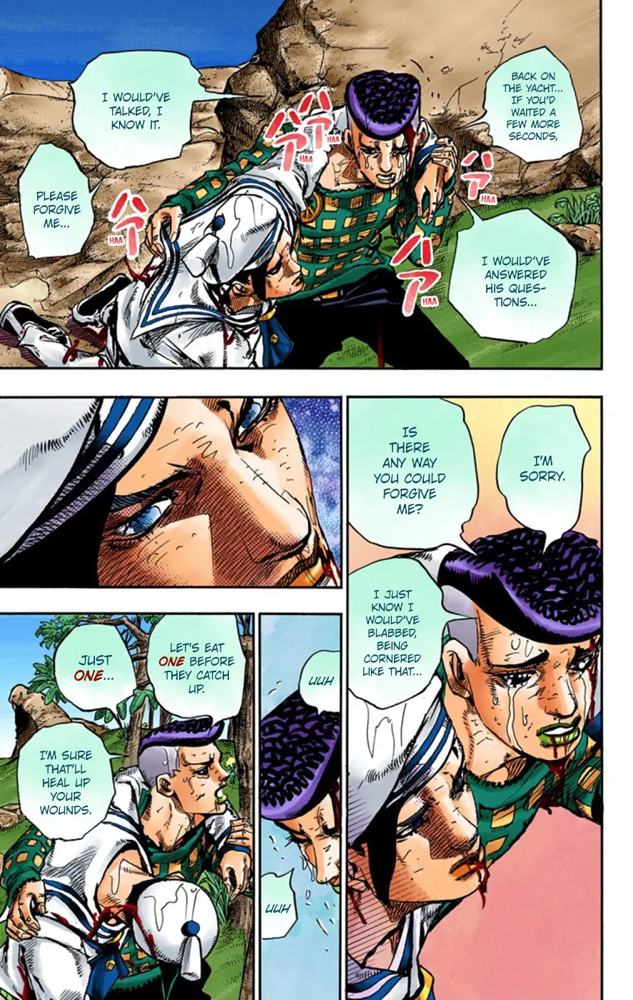 JoJo's Bizarre Adventure, Part 8: JoJolion Colored Manga β Chapter 52 β Page 27