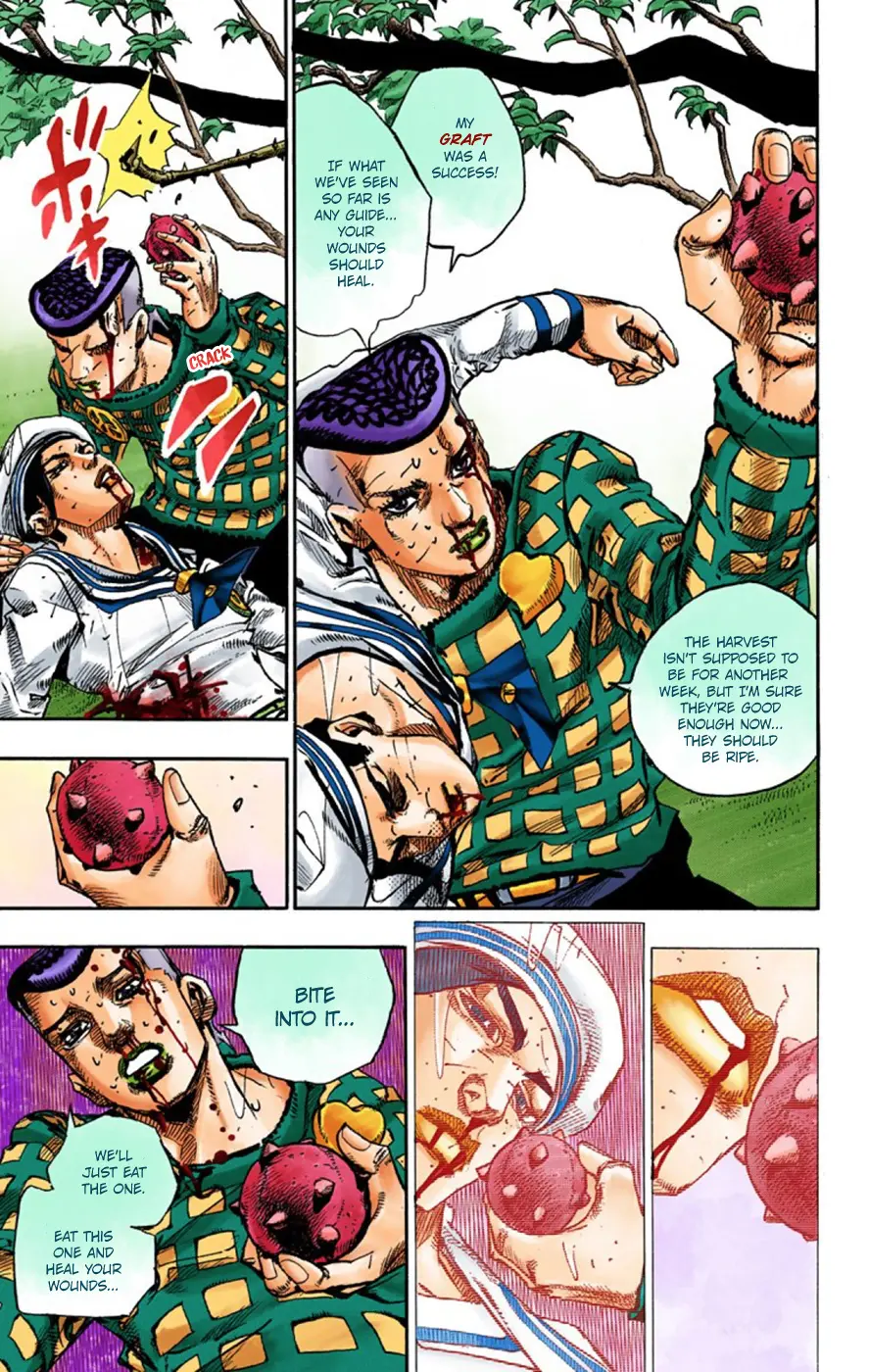 JoJo's Bizarre Adventure, Part 8: JoJolion Colored Manga β Chapter 52 β Page 30