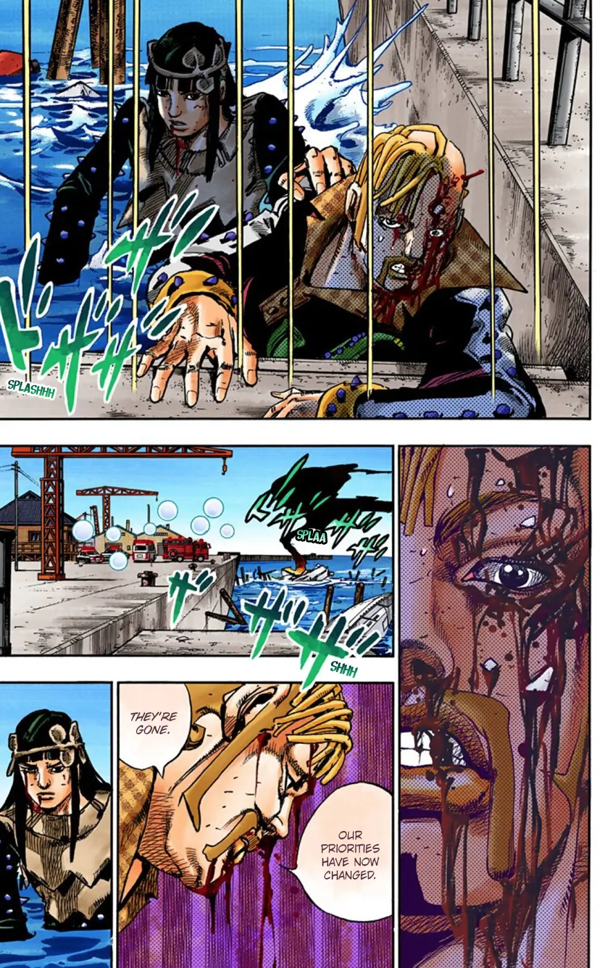 JoJo's Bizarre Adventure, Part 8: JoJolion Colored Manga β Chapter 52 β Page 32